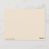 Postkartenworte der Liebe Postkarte (Rückseite)