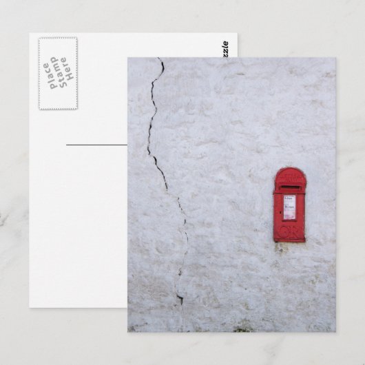 Postkasten Postkarte (Vorne/Hinten)