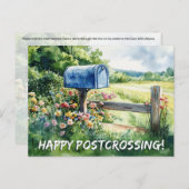 Postkreuz Land Postkarte (Vorne/Hinten)