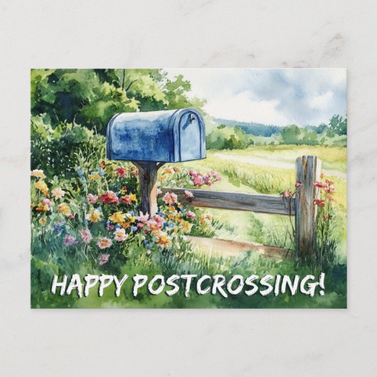 Postkreuz Land Postkarte (Vorderseite)