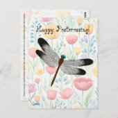 Postkreuzung der Dragonfly - Postkarte (Vorne/Hinten)