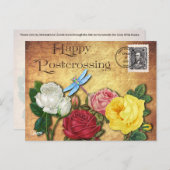 Postkreuzung der Dragonfly - Postkarte (Vorne/Hinten)