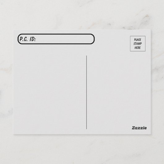 Postkreuzung - Foggy Maine Morning Postkarte (Rückseite)