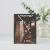 Postkreuzung - Internationaler Astronomietag Feiertagspostkarte (Stehend Vorderseite)