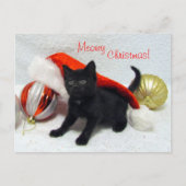 Postkreuzung - Joons Weihnachten - Katze / Kitten Postkarte (Vorderseite)