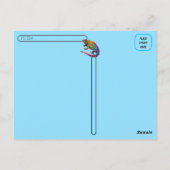 Postkreuzung - Schöne iguana Postkarte (Rückseite)