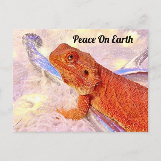 Postkreuzung - Teak aus dem bärtigen Drachen Weihn Postkarte (Vorderseite)