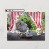 Postkreuzung - Zombie Kissing Booth Postcard Postkarte (Vorne/Hinten)