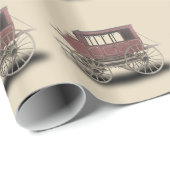 POSTKUTSCHE GESCHENKPAPIER (Rolleneckpunkt)