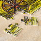 Postkutsche in der Wüste Puzzle (Seite)