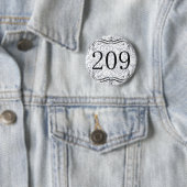 Postleitzahl 209 button (Beispiel)