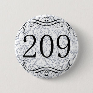 Postleitzahl 209 button