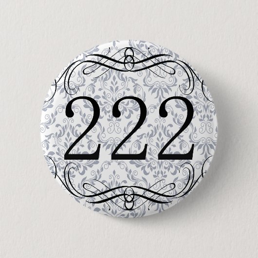 Postleitzahl 222 button (Vorderseite)