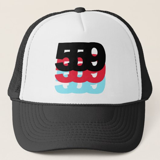 Postleitzahl 559 truckerkappe (Vorderseite)