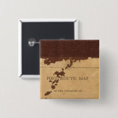 Postleitzahl Dakota Button (Vorne & Hinten)