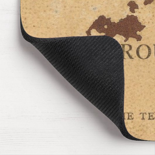 Postleitzahl Dakota Mousepad (Ecke)