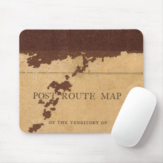 Postleitzahl Dakota Mousepad (Mit Mouse)