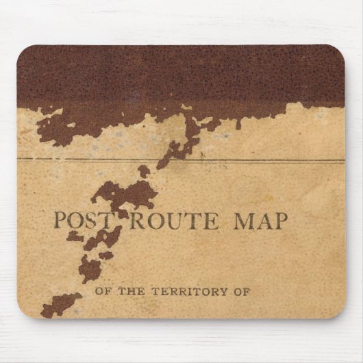 Postleitzahl Dakota Mousepad (Vorne)