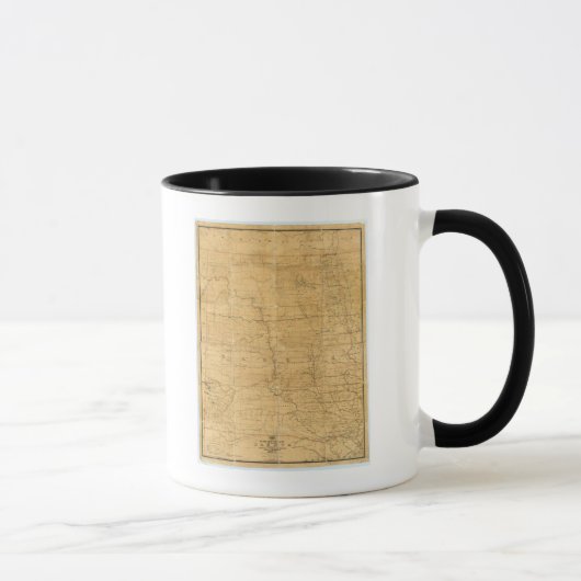 Postleitzahl des Gebiets Dakota Tasse (Rechts)