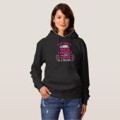 Postler Ehefrau Power Postman Mailman Hoodie (Vorne ganz)