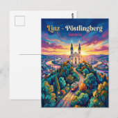 Pöstlingberg Österreich Postkarte (Vorne/Hinten)