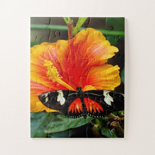 Postman Butterfly Kunstpuzzle Puzzle (Vertikal)