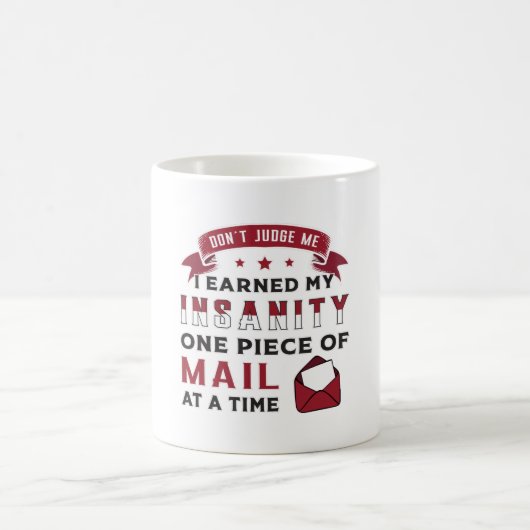 Postman Day Postman Post Job Delivery Geschenk Ide Kaffeetasse (Mittel)