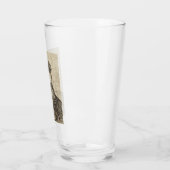 Postman Joseph Roulin (Sepia Sketch) (von van Gogh Glas (Links)