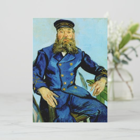 Postman Joseph Roulin | Vincent van Gogh (Stehend Vorderseite)