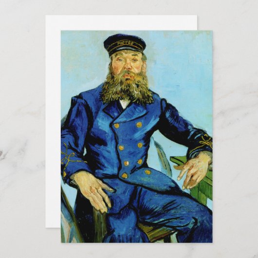 Postman Joseph Roulin | Vincent van Gogh (Vorne/Hinten)