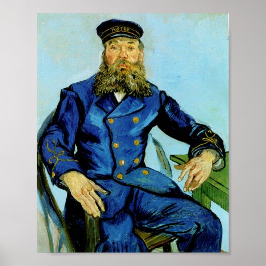 Postman Joseph Roulin | Vincent van Gogh Poster (Vorne)