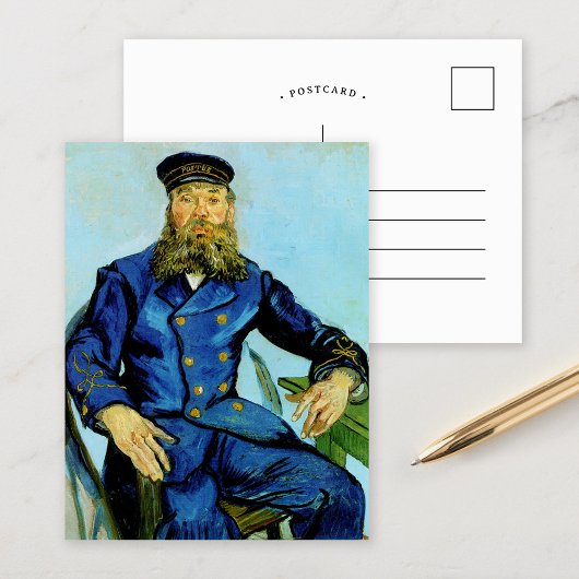 Postman Joseph Roulin | Vincent van Gogh Postkarte