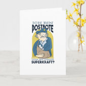 Postman Karte (Gelbe Blume)