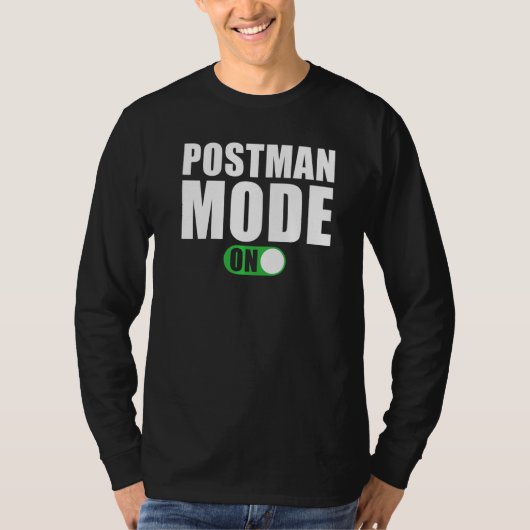 Postman-Modus auf Postman T-Shirt (Vorderseite)