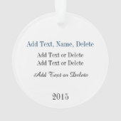 Postman - Ornament der Briefträger (Rückseite)