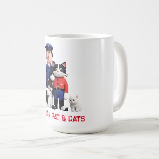 Postman Pat & Cats Kaffeetasse (VorderseiteRechts)