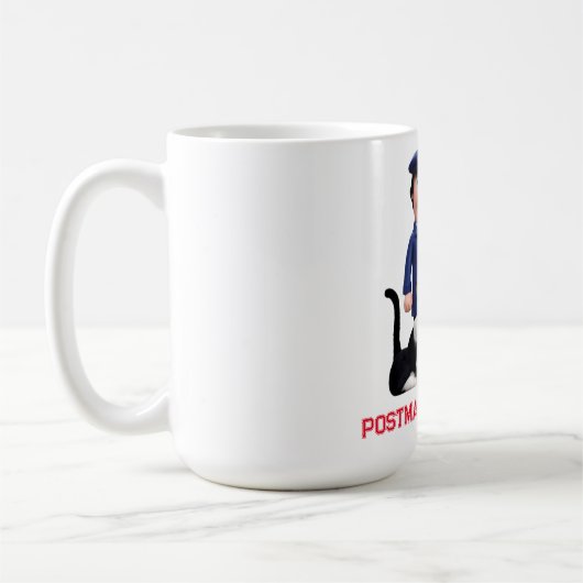 Postman Pat & Cats Kaffeetasse (Links)