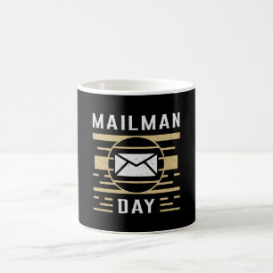 Postman Post Postversand Mailman Tagesgeschenk Ide Kaffeetasse