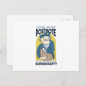 Postman Postkarte (Vorne/Hinten)