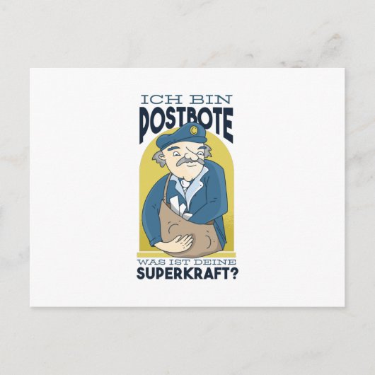 Postman Postkarte (Vorderseite)