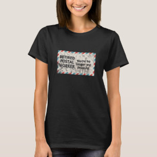 Postman Postman Mailman Retirement D T-Shirt