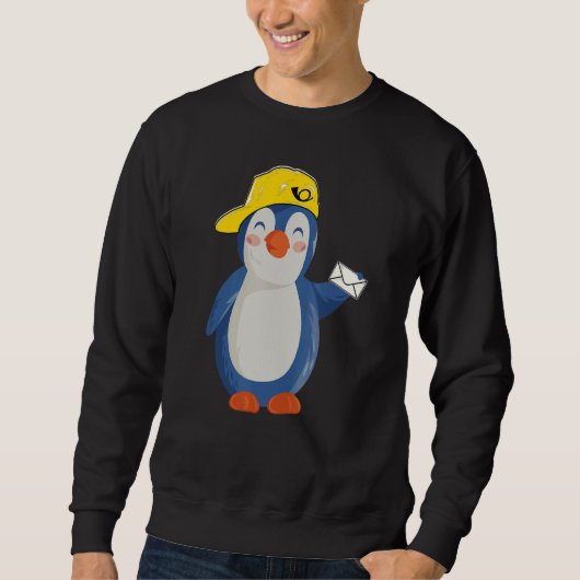 Postman Postman Postman Penguin Sweatshirt (Vorderseite)