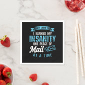 Postman Postman Postman Post Office Job Gift Serviette (Beispiel)