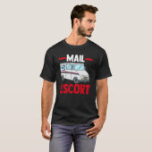 Postman Postman Postman Postal Worker Mail Es T-Shirt (Vorne ganz)