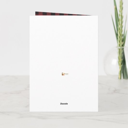 Postman Postman - Weihnachtsmann Karte (Rückseite)