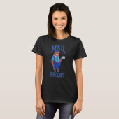 Postman Worker Postler Mailman Mail Escort T-Shirt (Vorne ganz)