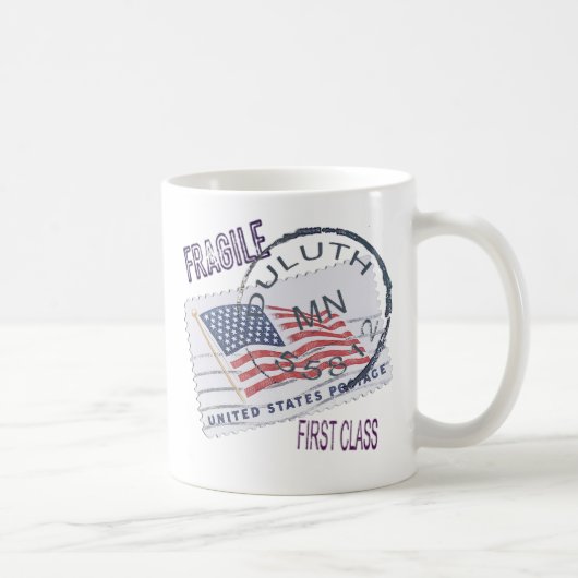 Postmark Duluth 55812 Kaffeetasse (Rechts)