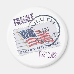 Postmark Duluth 55812 Magnet