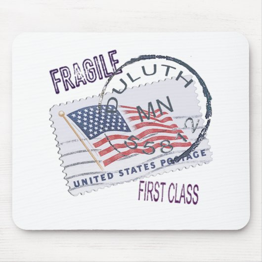 Postmark Duluth 55812 Mousepad (Vorne)