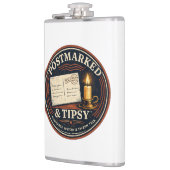 Postmarked & Tipsy Flachmann (Links)